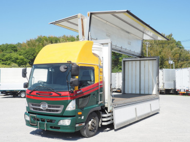 日野 レンジャープロ 冷凍ウイング 中増t TKG-GD7JLAA 年式 H25[写真03]