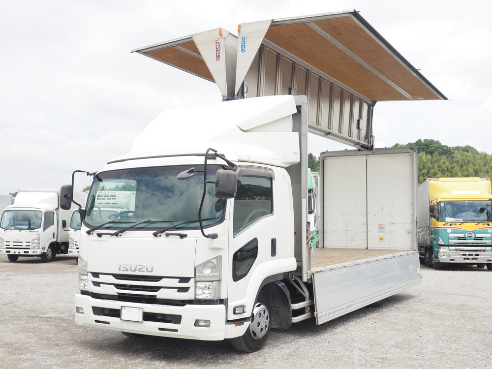 いすゞ フォワード ウイング車 中型 TKG-FRR90S2 年式 H28[写真02]