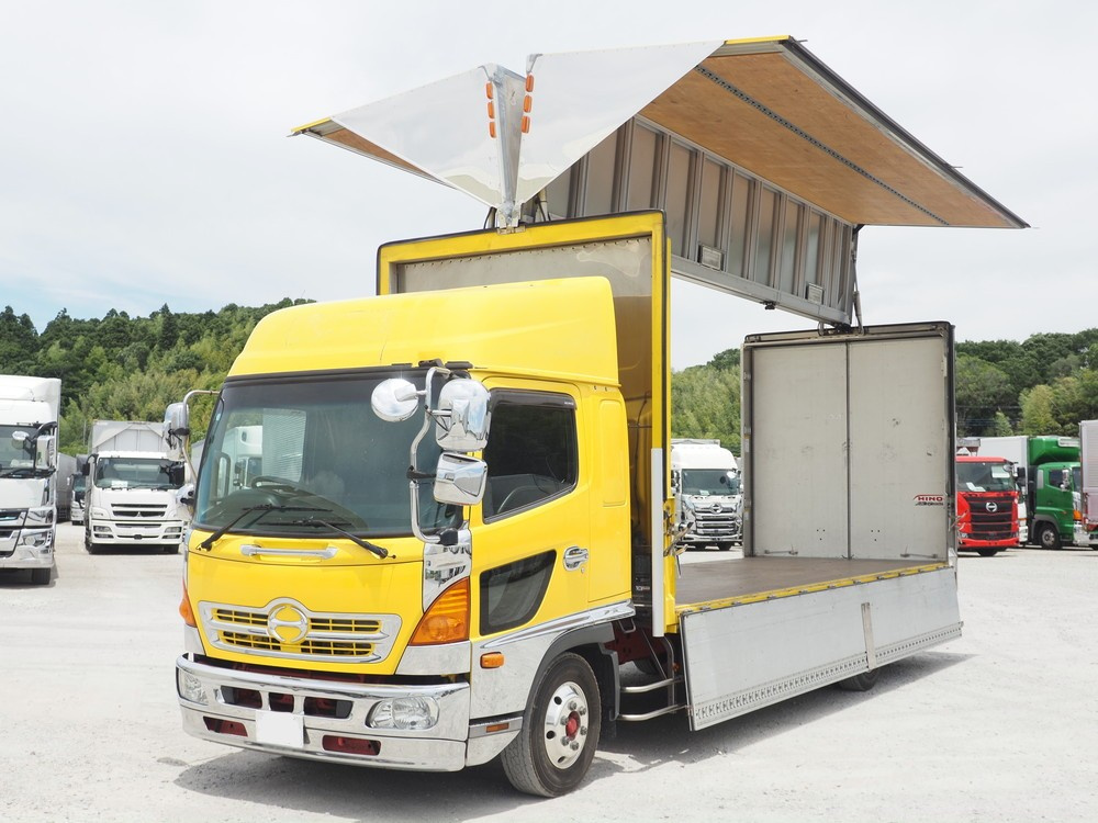 日野 レンジャープロ ウイング車 中型 TKG-FD7JLAA 年式 H26[写真02]