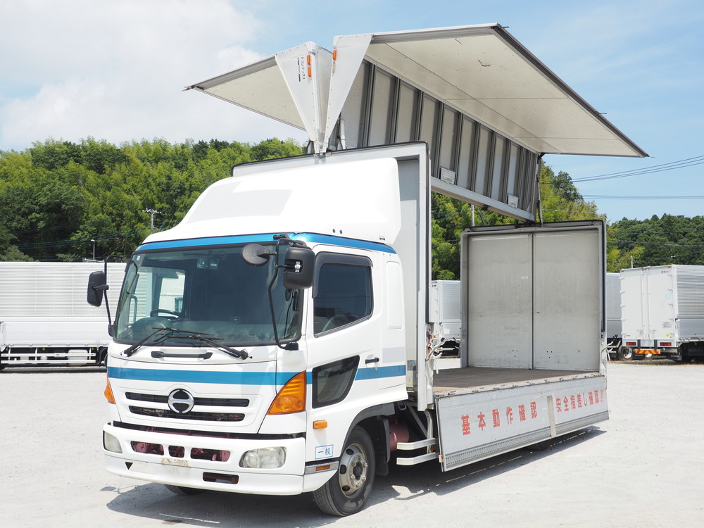 日野 レンジャープロ ウイング車 中型 BKG-FD7JLYG 年式 H22[写真02]