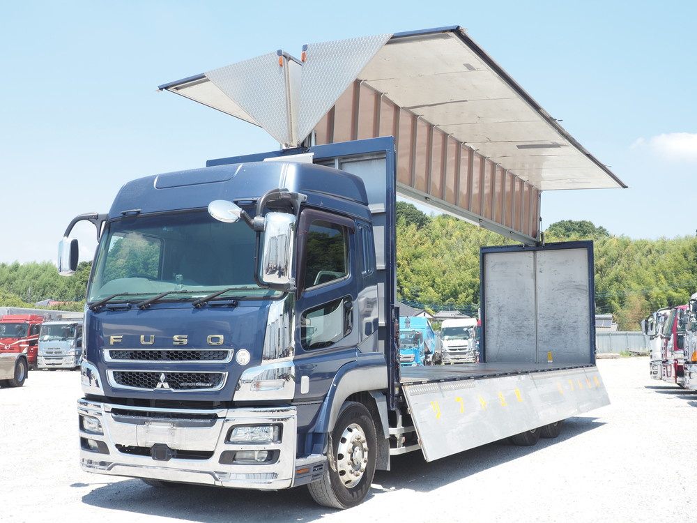 三菱ふそう スーパーグレート ウイング車 大型 QKG-FU54VZ 年式 H24[写真02]