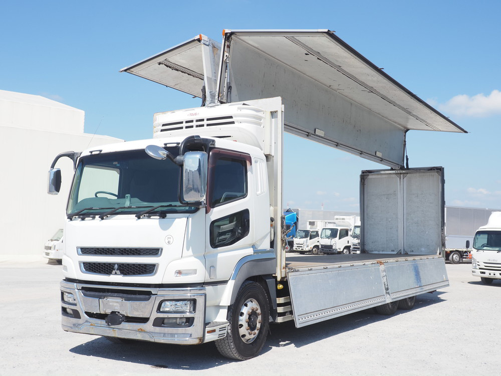 三菱ふそう スーパーグレート 冷凍ウイング 大型 QPG-FU64VZ 年式 H27[写真02]