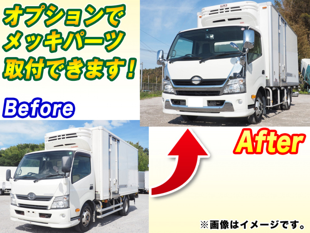 日野 デュトロ 冷凍バン 小型 TKG-XZU710M 年式 H29[写真02]