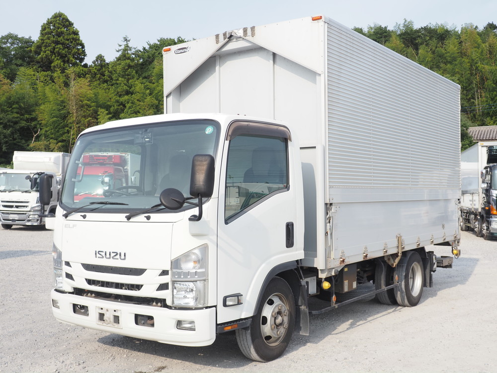 いすゞ エルフ ウイング車 小型 TPG-NPR85AN 年式 H29[写真01]