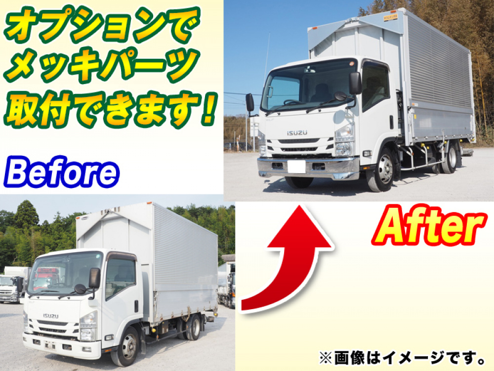 いすゞ エルフ ウイング車 小型 TPG-NPR85AN 年式 H29[写真02]