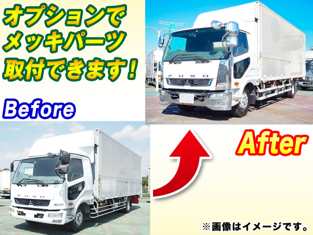 三菱ふそう ファイター ウイング車 中増t LKG-FK62FZ 年式 H22[写真03]