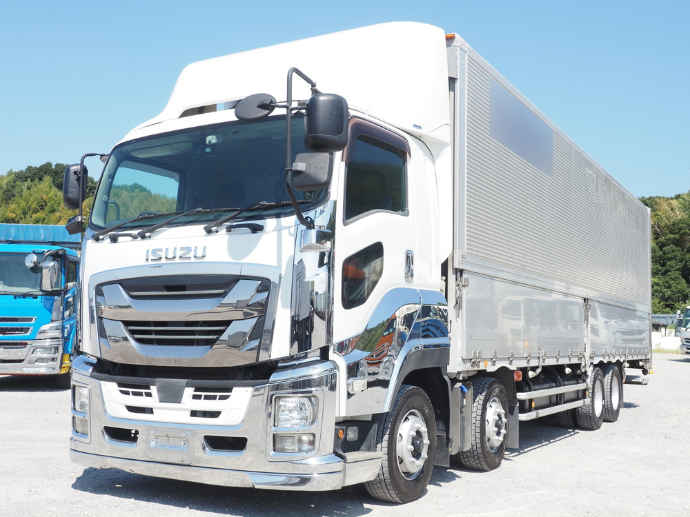 いすゞ ギガ ウイング車 大型 2PG-CYJ77C 年式 H30[写真01]