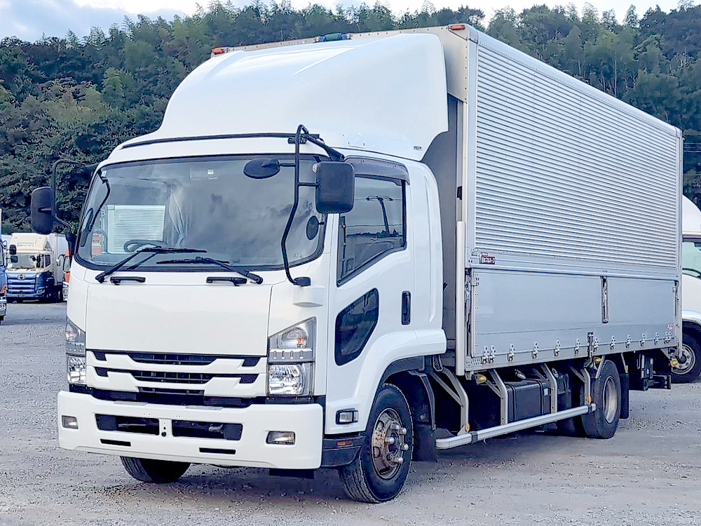 いすゞ フォワード ウイング車 中型 TKG-FRR90T2 年式 H27[写真01]