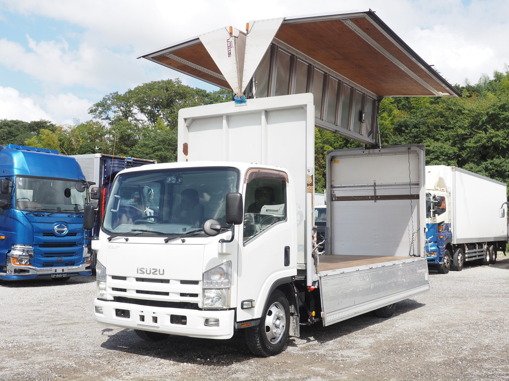 いすゞ エルフ ウイング車 小型 TKG-NPR85AN 年式 H26[写真03]