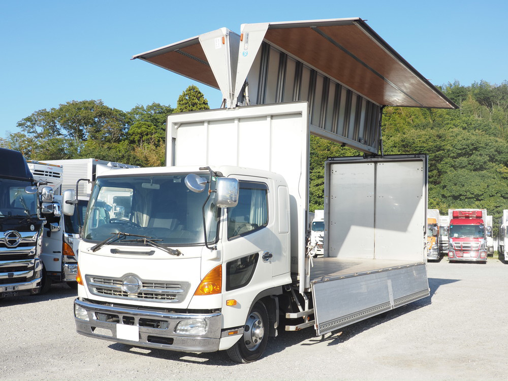 日野 レンジャープロ ウイング車 中型 BKG-FD7JLYA 年式 H22[写真02]