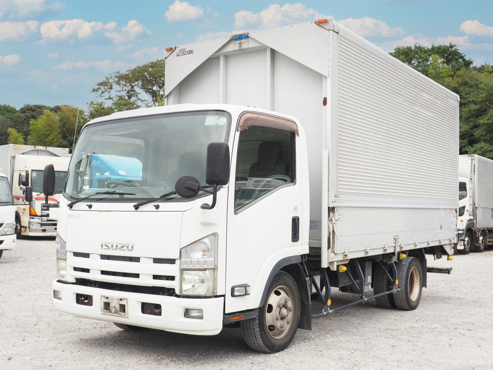 いすゞ エルフ ウイング車 小型 SKG-NPR85AN 年式 H23[写真01]