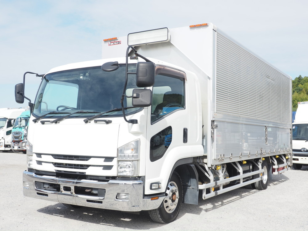 いすゞ フォワード ウイング車 中型 TKG-FRR90T2 年式 H27[写真01]