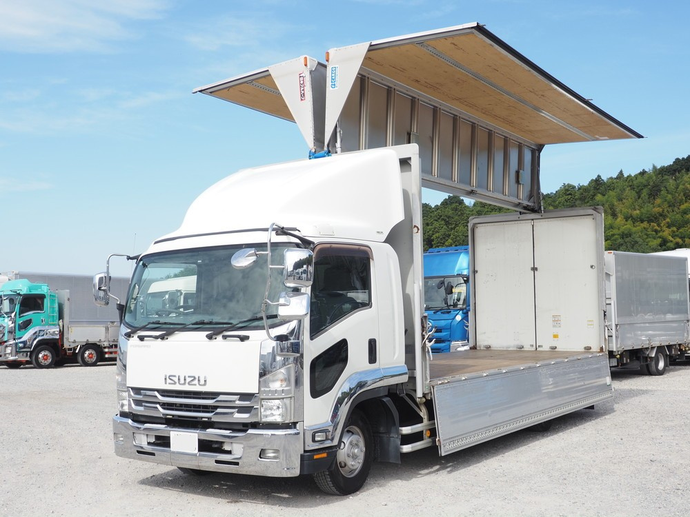 いすゞ フォワード ウイング車 中型 TKG-FRR90T2 年式 H28[写真02]