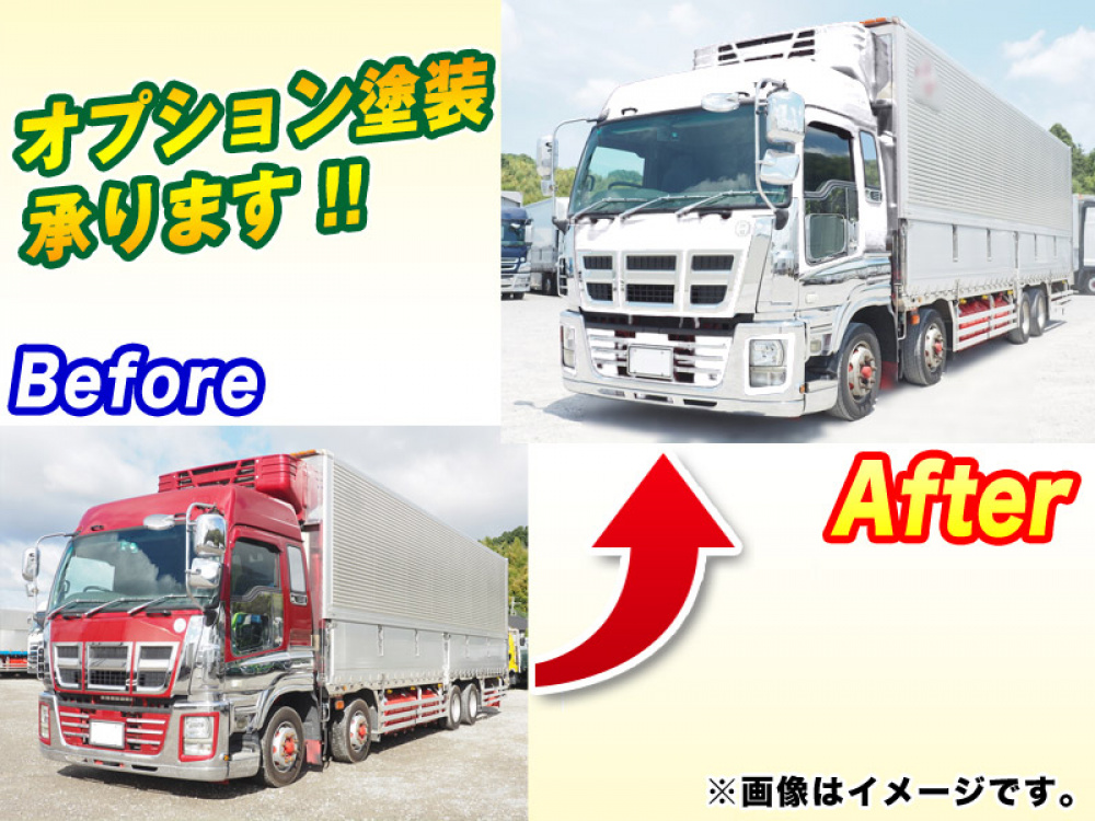 いすゞ ギガ 冷凍ウイング 大型 QKG-CYJ77A 年式 H28[写真02]