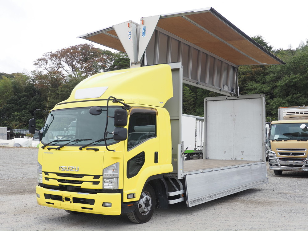 いすゞ フォワード ウイング車 中型 TKG-FRR90T2 年式 H29[写真03]