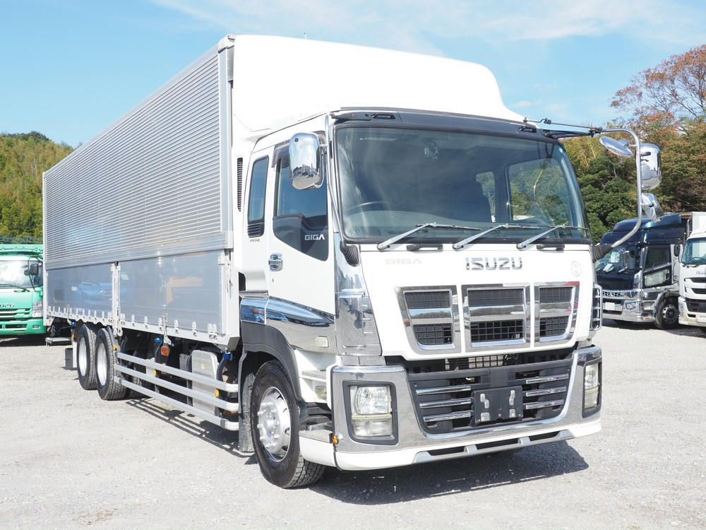 いすゞ ギガ ウイング車 大型 QKG-CYL77A 年式 H27[写真04]