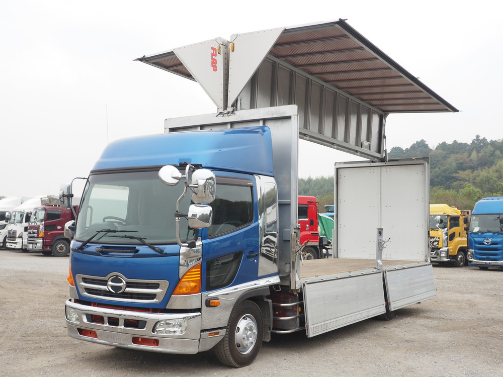 日野 レンジャープロ ウイング車 中型 TKG-FD7JLAG 年式 H27[写真03]