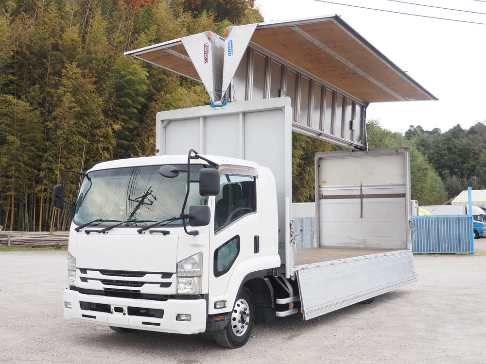 いすゞ フォワード ウイング車 中型 TKG-FRR90T2 年式 H27[写真03]