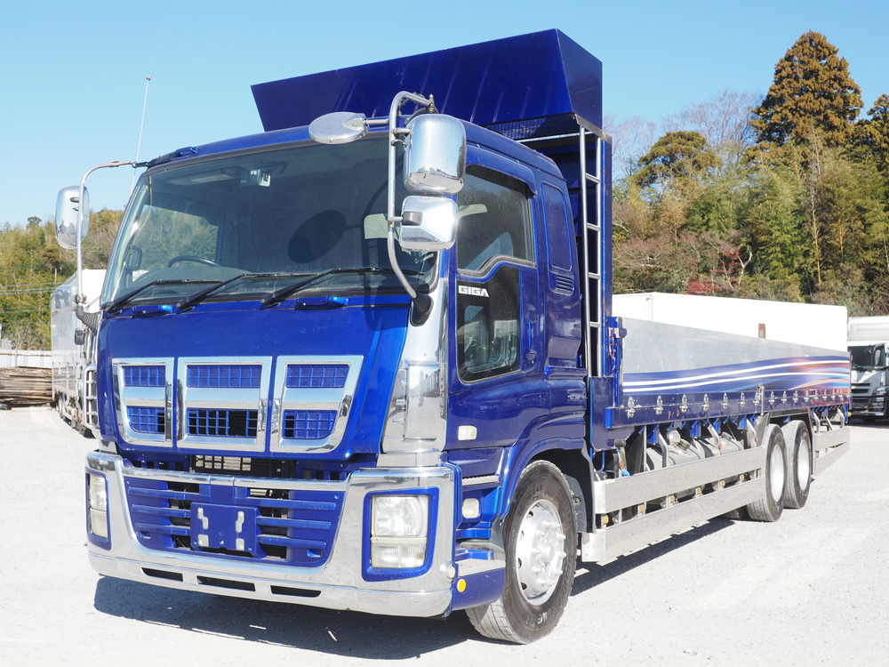 いすゞ ギガ 平ボディ 大型 QKG-CYL77A 年式 H25[写真01]