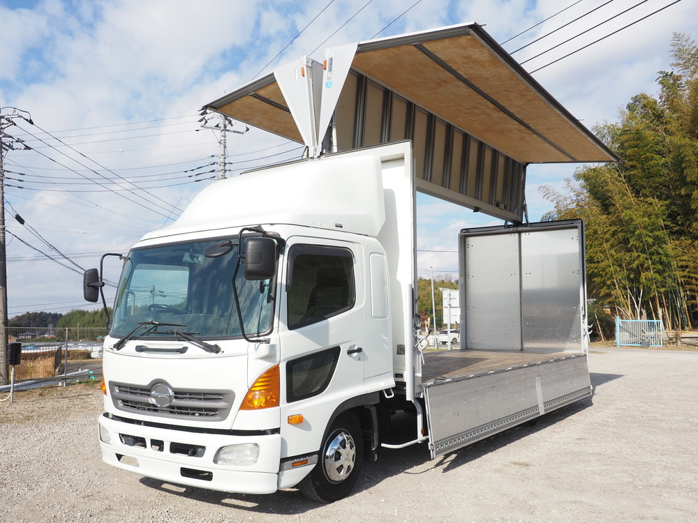 日野 レンジャープロ ウイング車 中型 BKG-FD7JLYA 年式 H23[写真03]