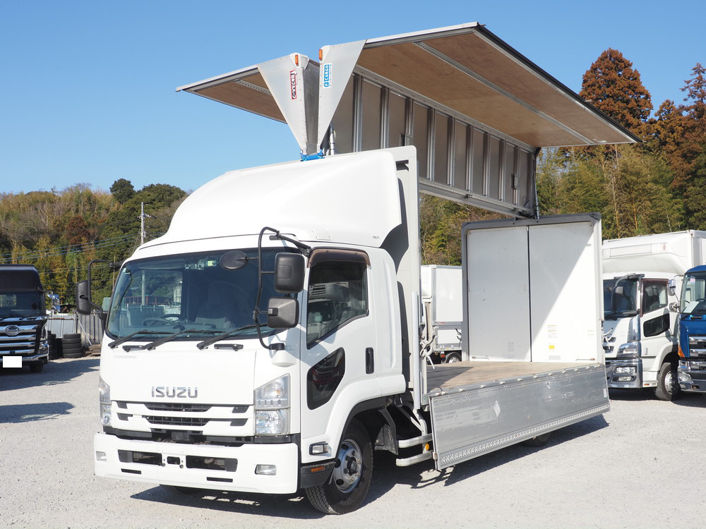 いすゞ フォワード ウイング車 中型 2RG-FRR90T2 年式 H30[写真03]