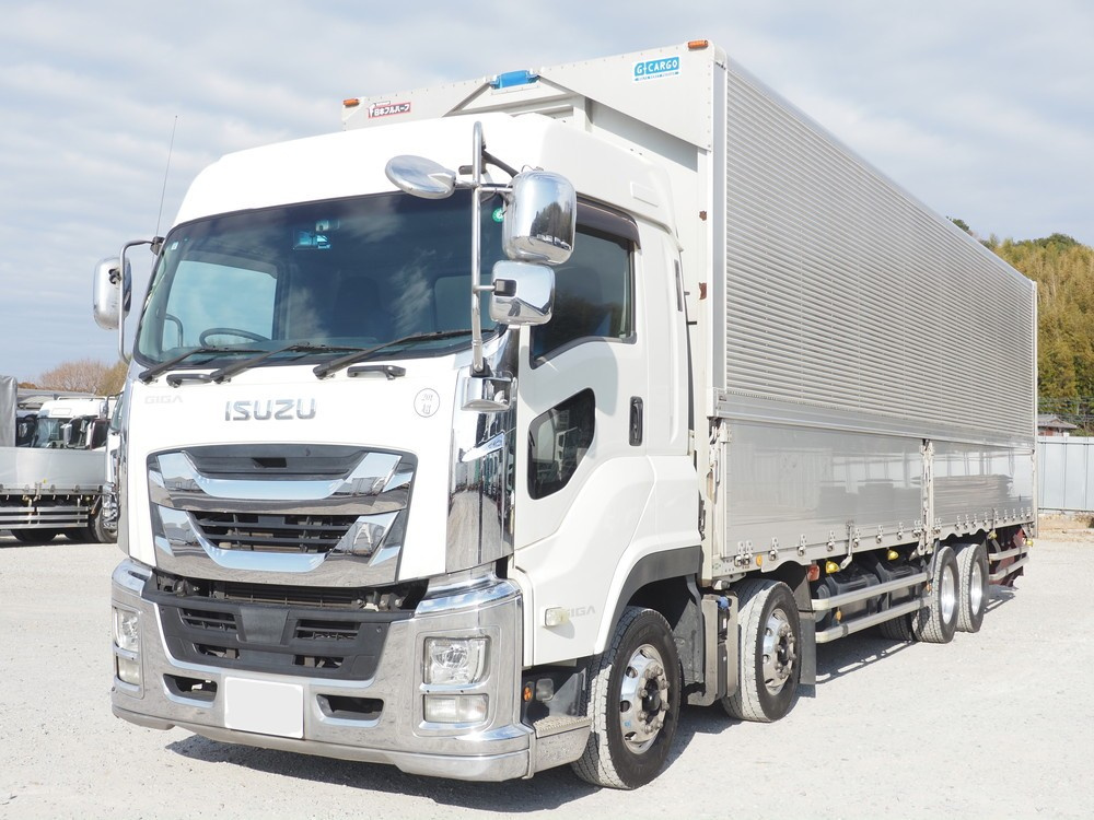 いすゞ ギガ ウイング車 大型 2PG-CYJ77C 年式 H30[写真01]