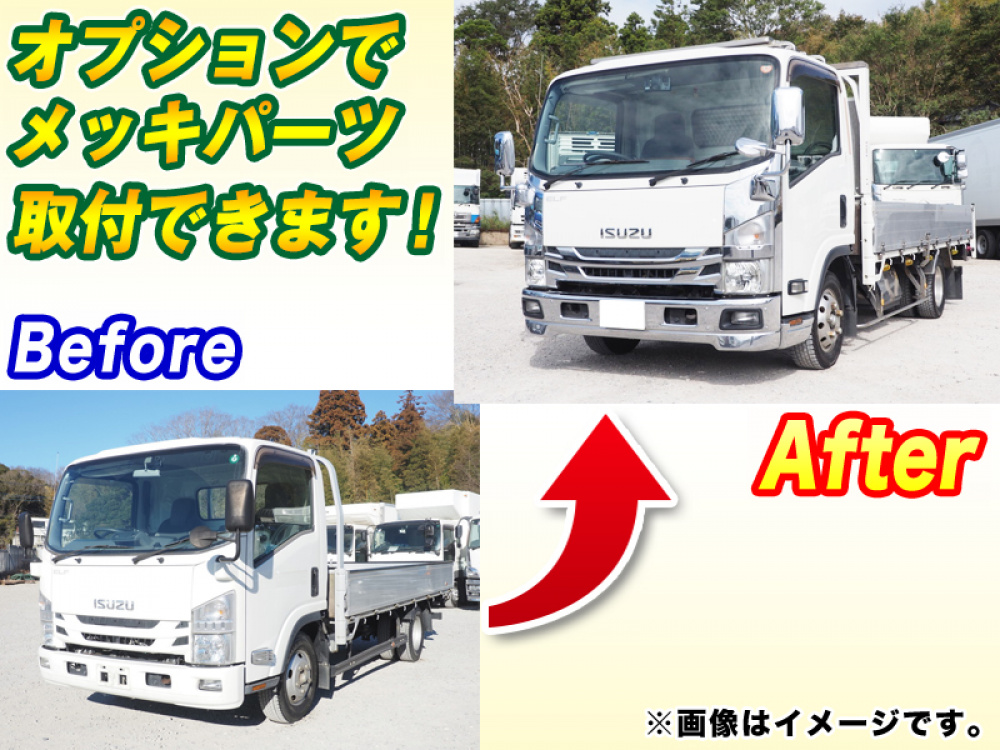 いすゞ エルフ 平ボディ 小型 2RG-NNR88AR 年式 R1[写真02]