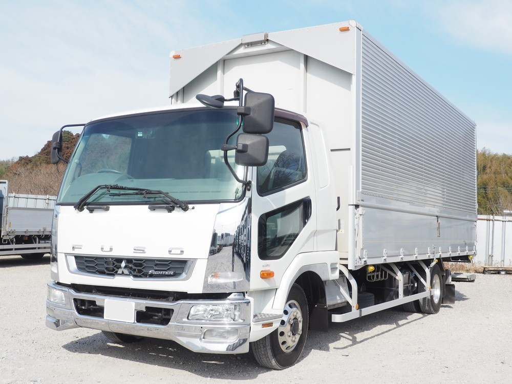 三菱ふそう ファイター ウイング車 中型 TKG-FK61F 年式 H27[写真01]