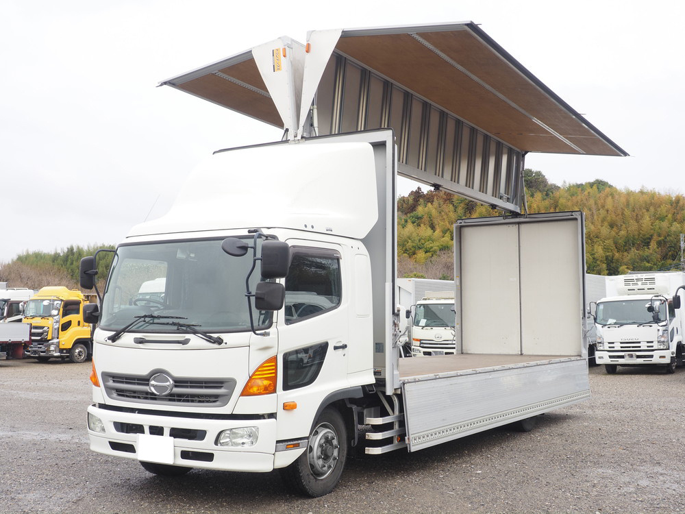 日野 レンジャープロ ウイング車 中増t QKG-FE7JPAG 年式 H27[写真04]